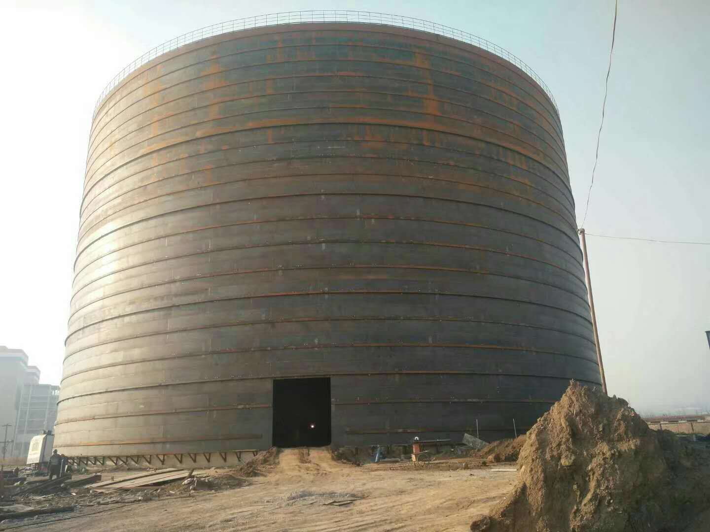 阳日镇承建大型钢板库的好处及原理