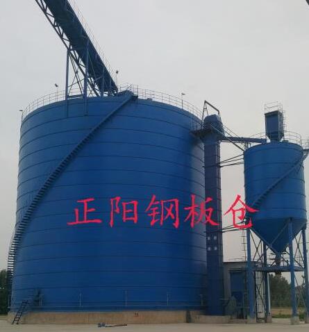 阳日镇大型矿粉钢板库