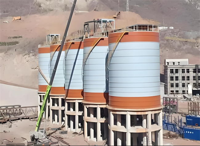 阳日镇高架钢板仓