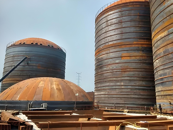 阳日镇焦粉钢板仓